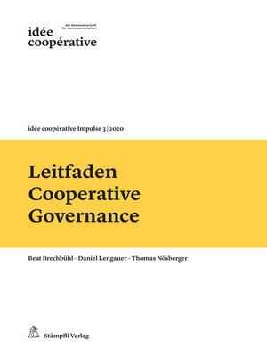 cover image of Leitfaden Cooperative Governance